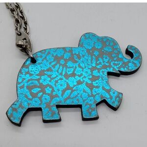 Authentic Hermes Key Charm Bag Elephant Vintage Preowned